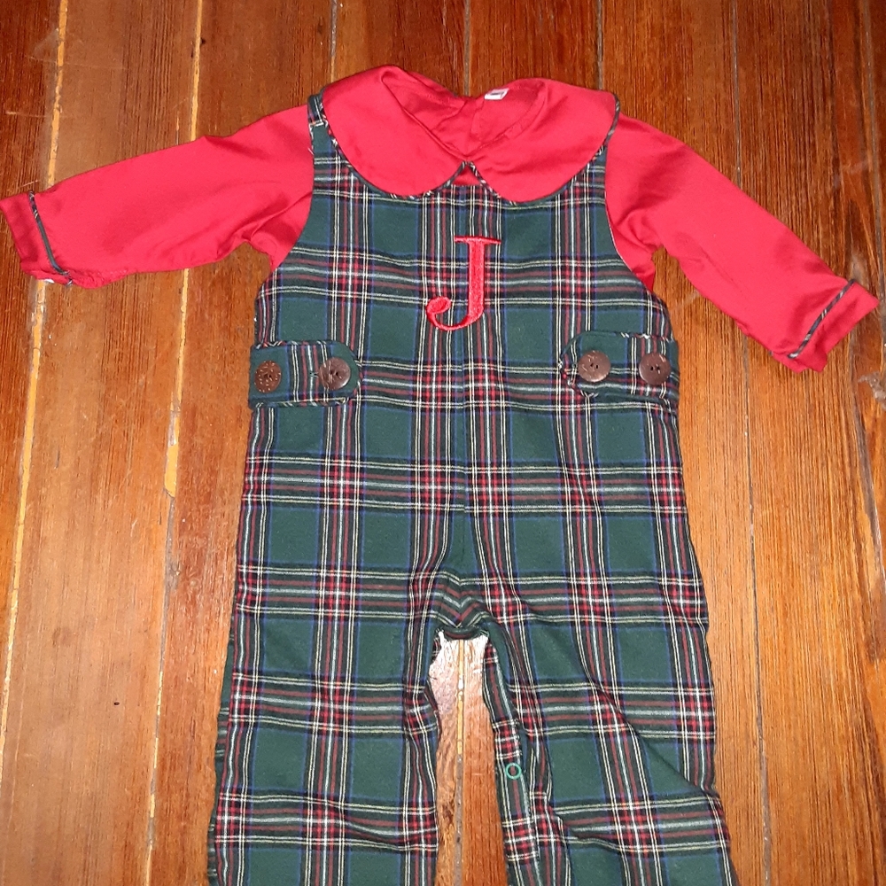 2 piece john john set J monogram